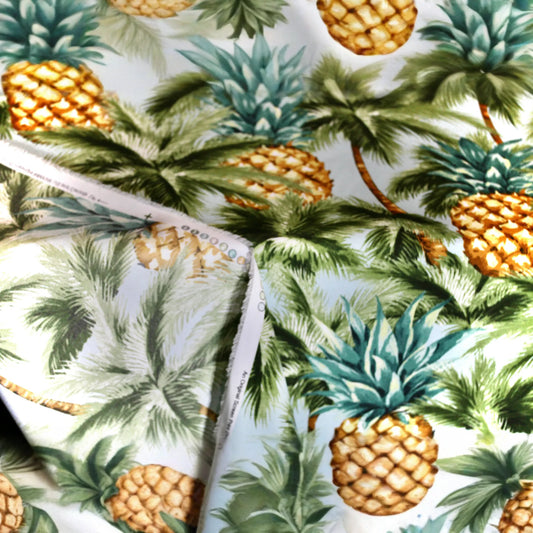 RICHLOOM LUAU IN PALMETTO FABRIC UPHOLSTERY WATER & STAIN REPELLENT 55" WIDE BY THE YARD