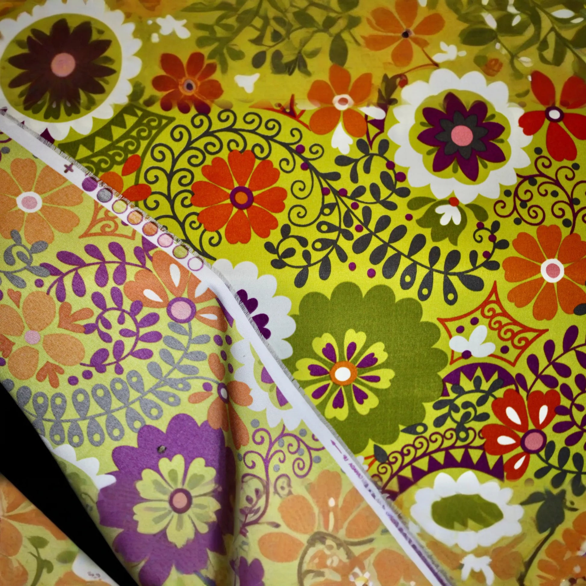 RICHLOOM LUXURY CITRON FABRIC UPHOLSTERY WATER & STAIN REPELLENT 55" WIDE BY THE YARD