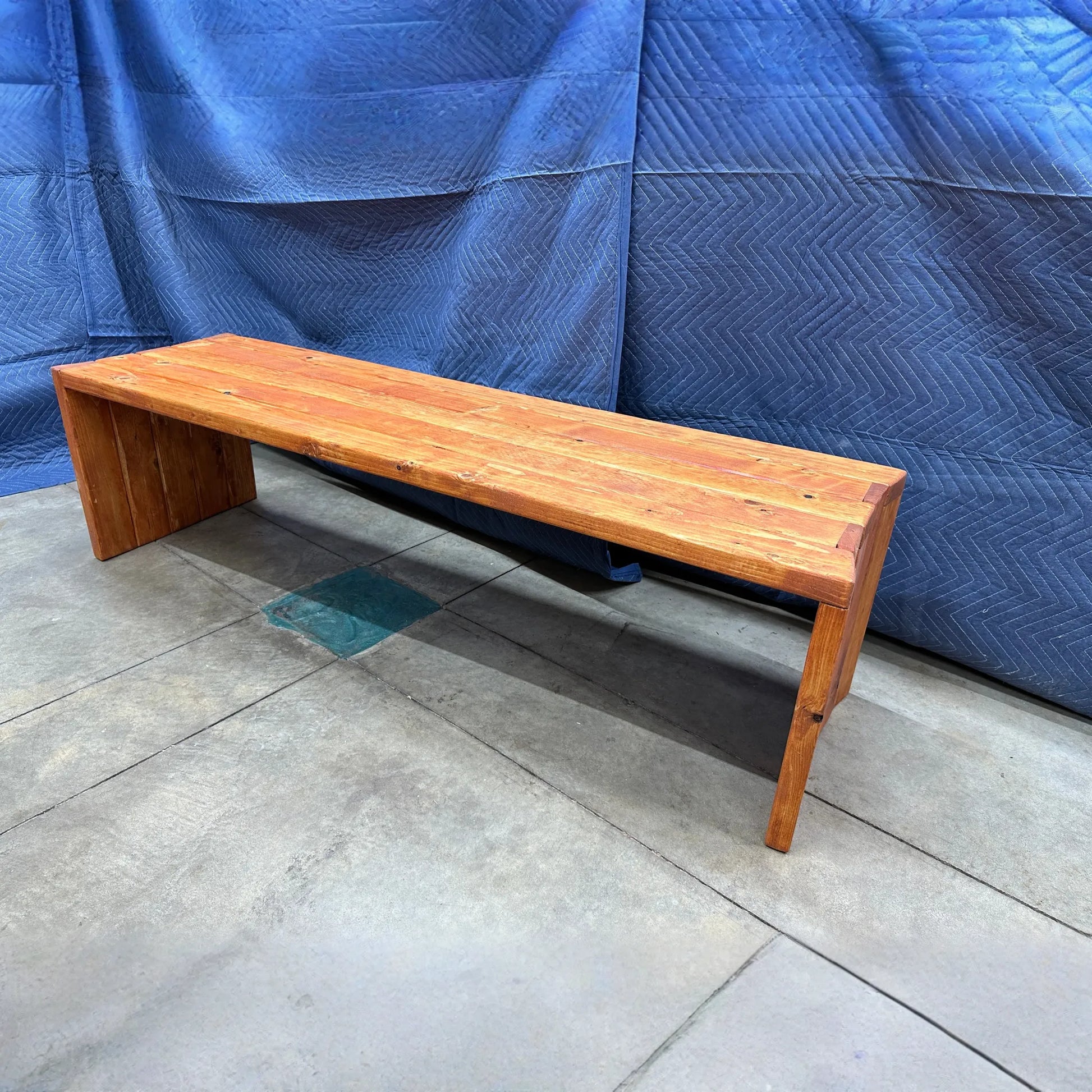 3D Plans for the Contoured Box Joint Bench