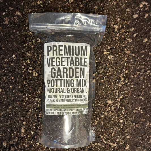 Premium Vegetable Garden Potting Mix - General Purpose For Vegetable Garden Plants