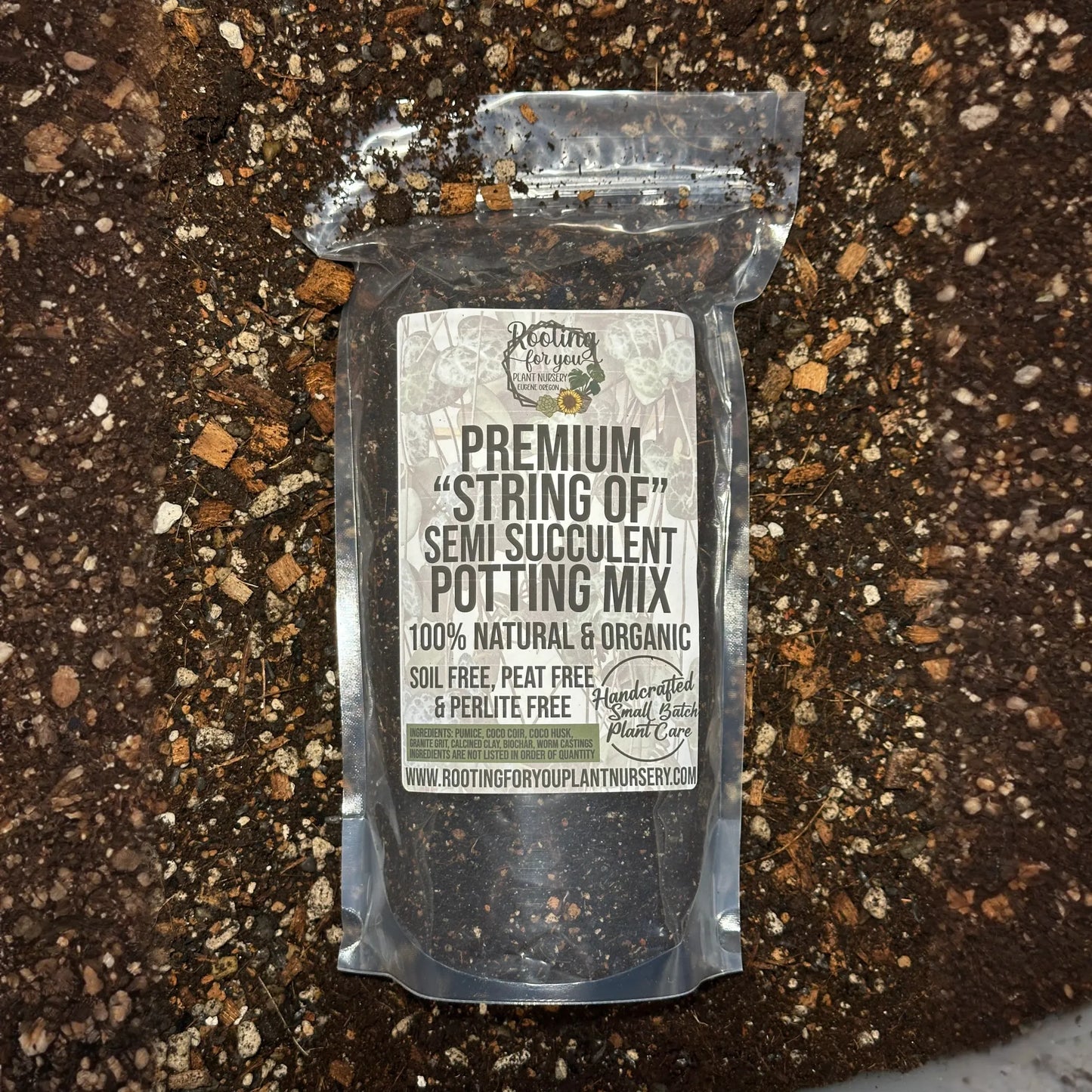 STRING OF SEMI SUCCULENT Premium Potting Mix