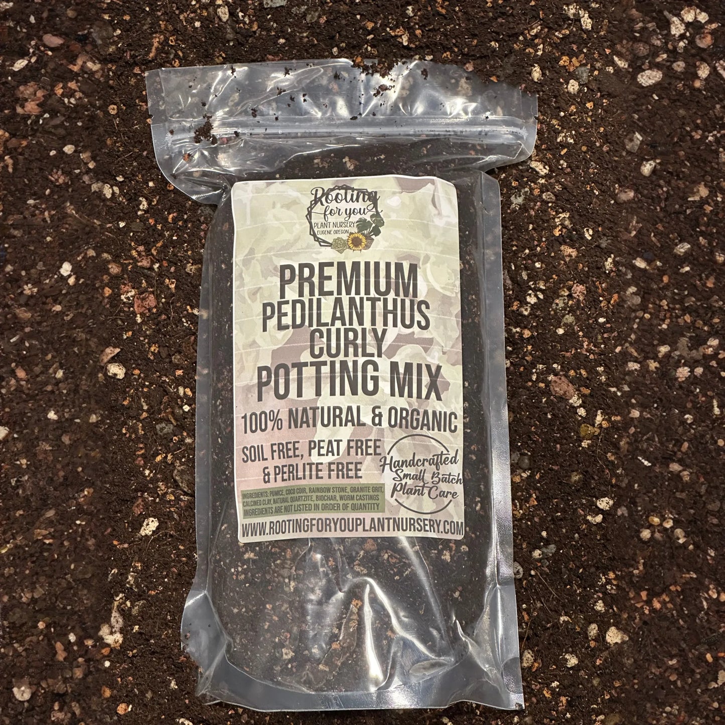 Pedilanthus Curly Premium Potting Mix