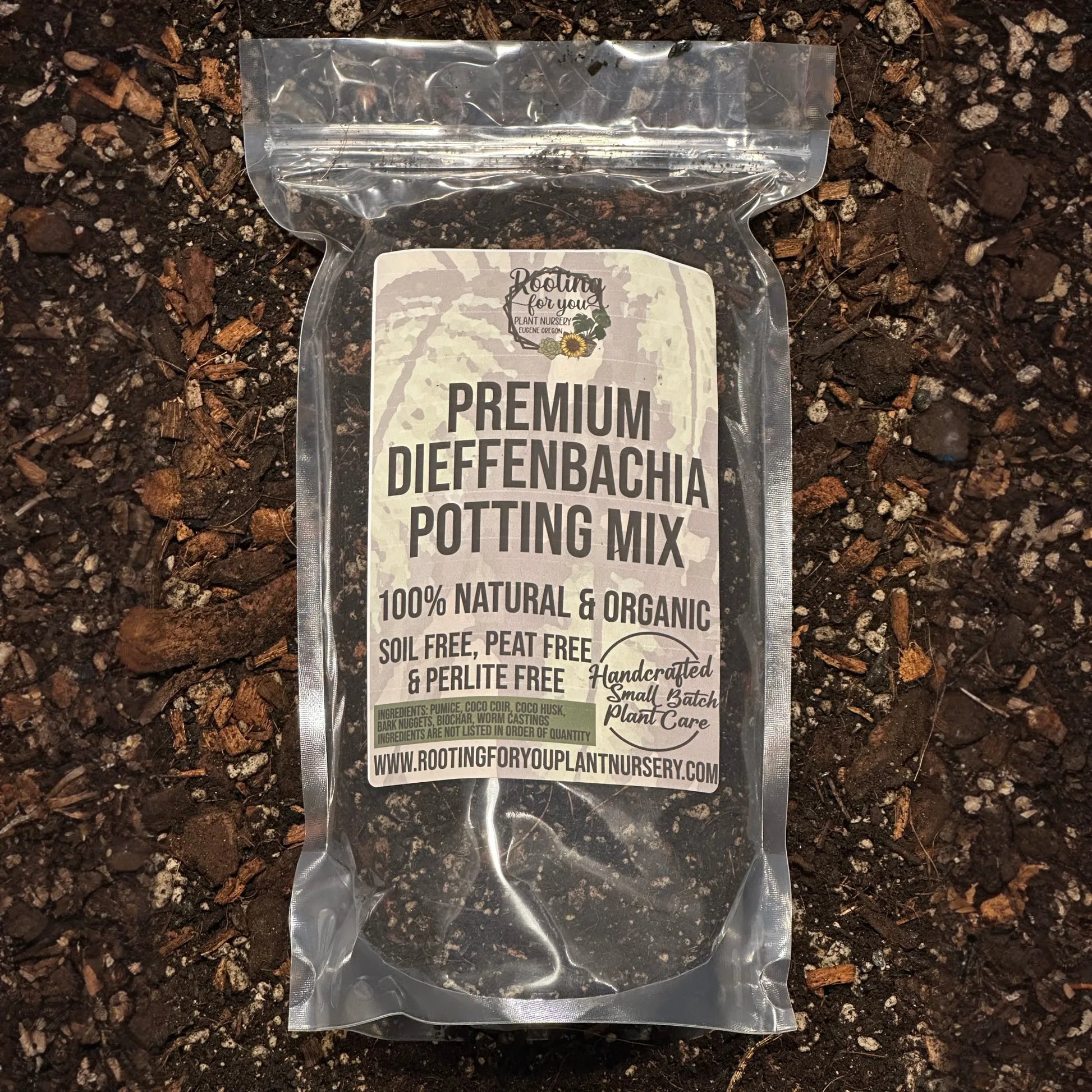 DIEFFENBACHIA - Dumb Canes Premium Potting Mix