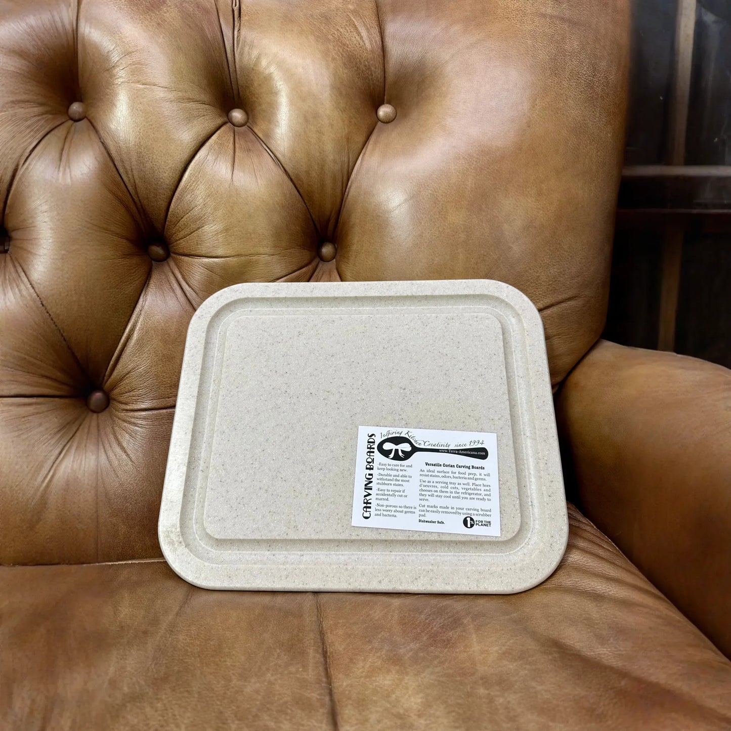 Beige Speckled 12"x10"