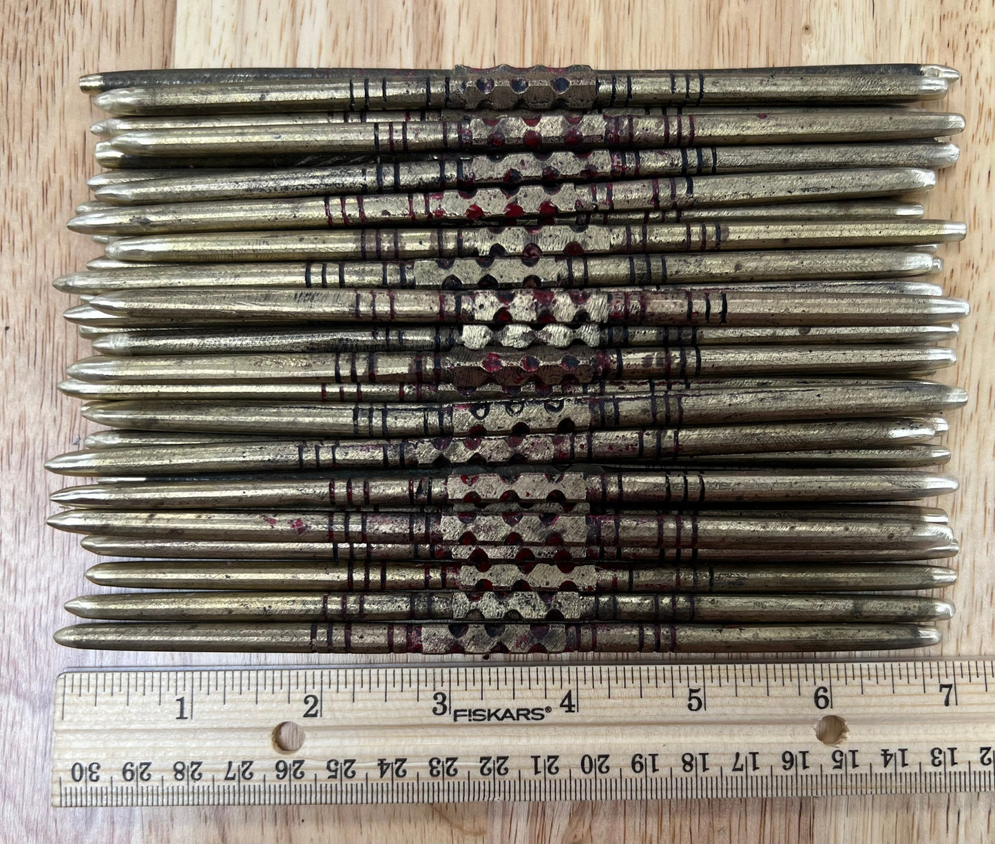 Antique Brass Bezel Pusher