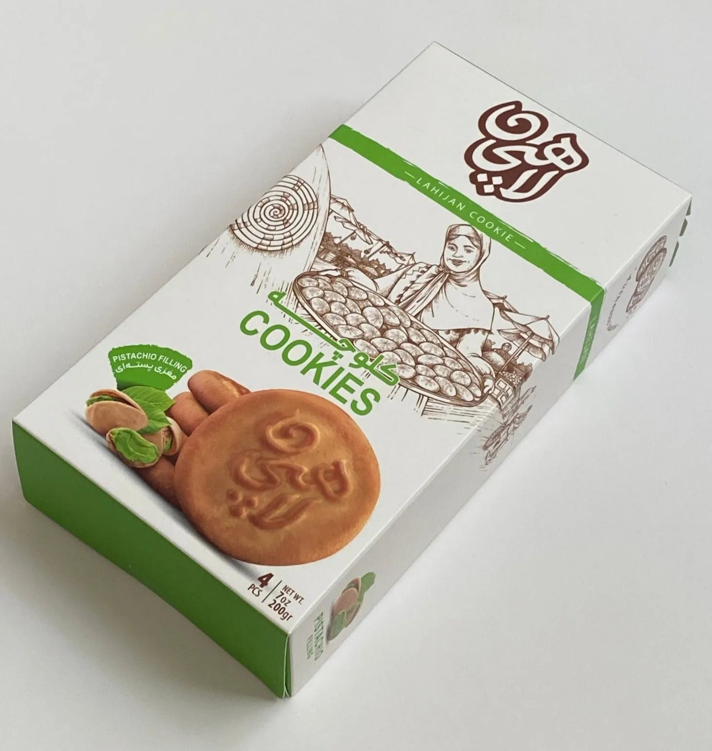 Pistachio filling kolooche