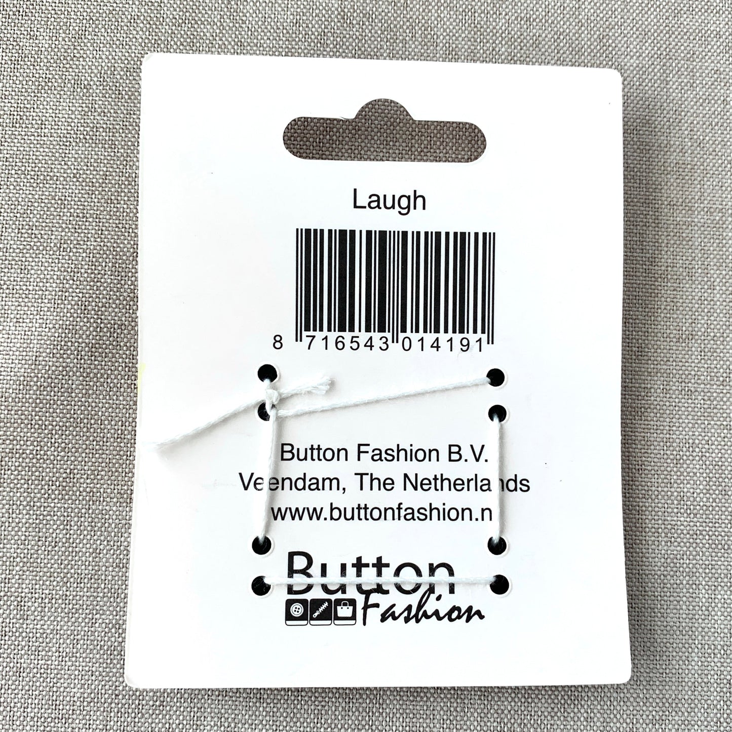 Laugh - Confetti Minis Buttons - 2 Hole