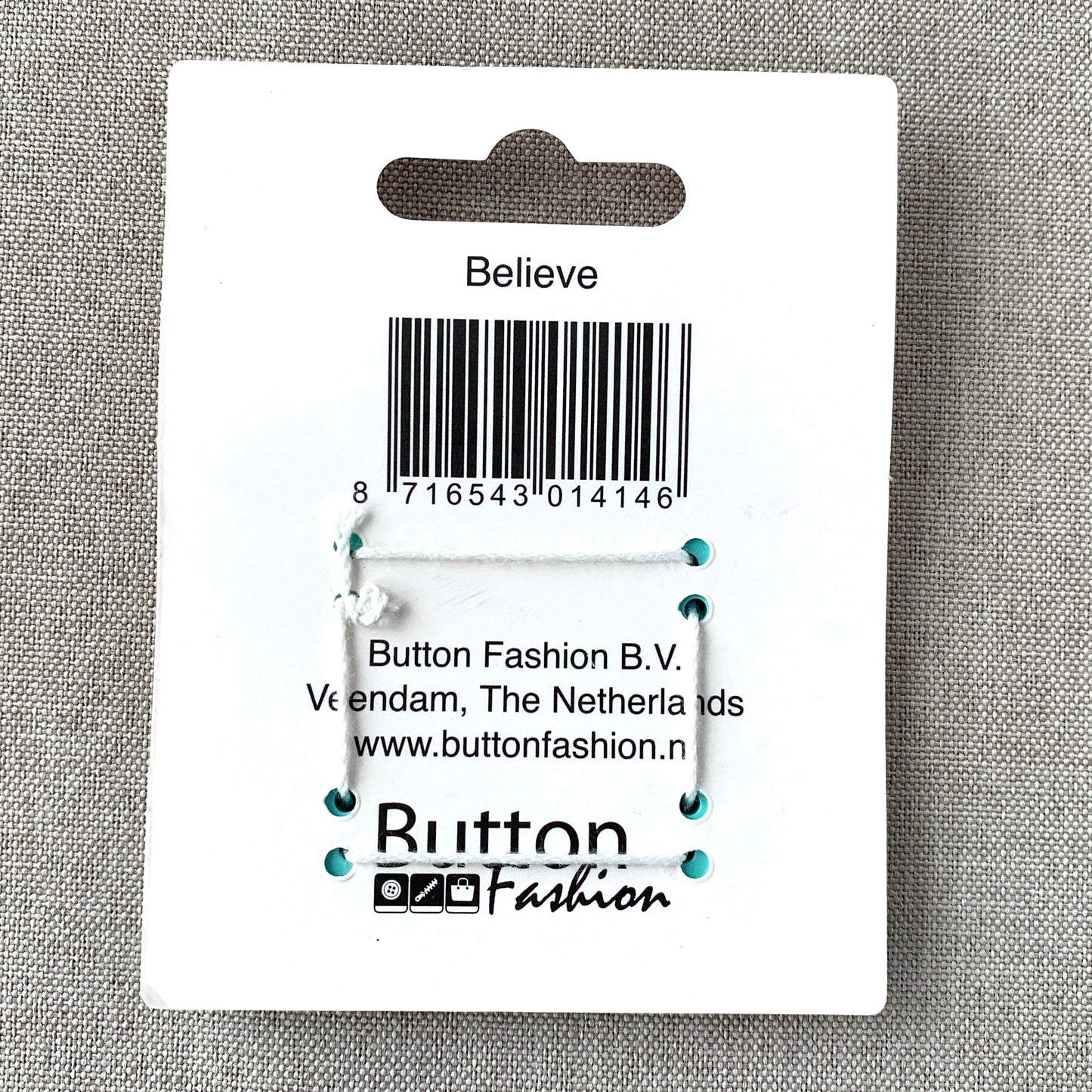 Believe - Confetti Minis Buttons - 2 Hole