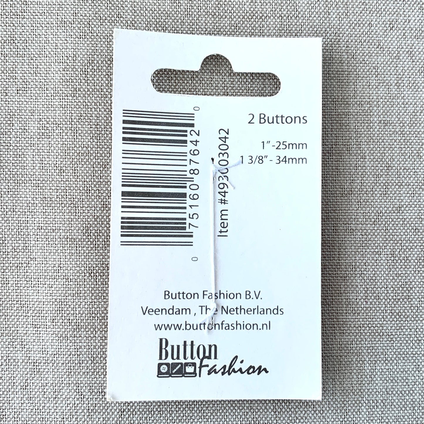 3042 - Coordinates - 2 Hole - Assorted Sizes - Green Brown White