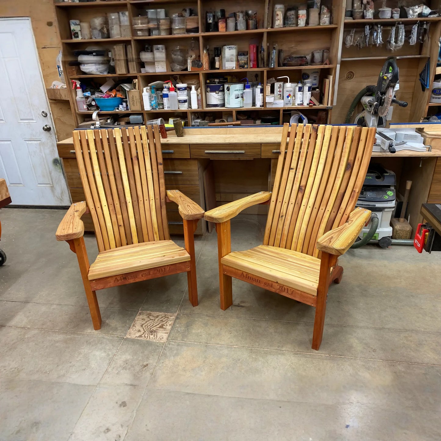 Adirondack Chair, New Comfort Design 3-D Plans