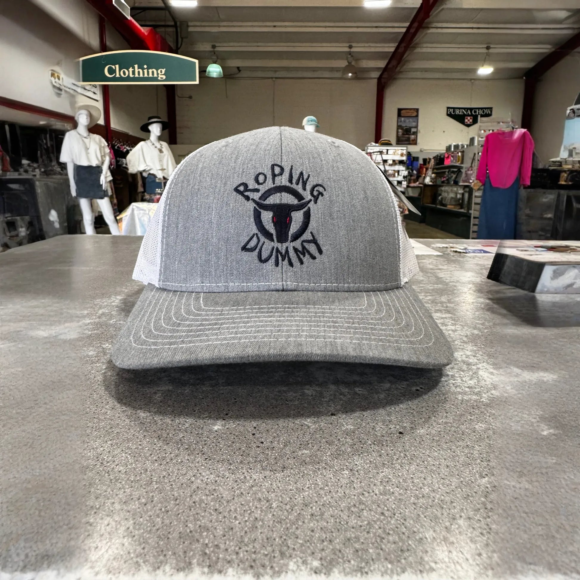 ROPING DUMMY GRAY/WHITE