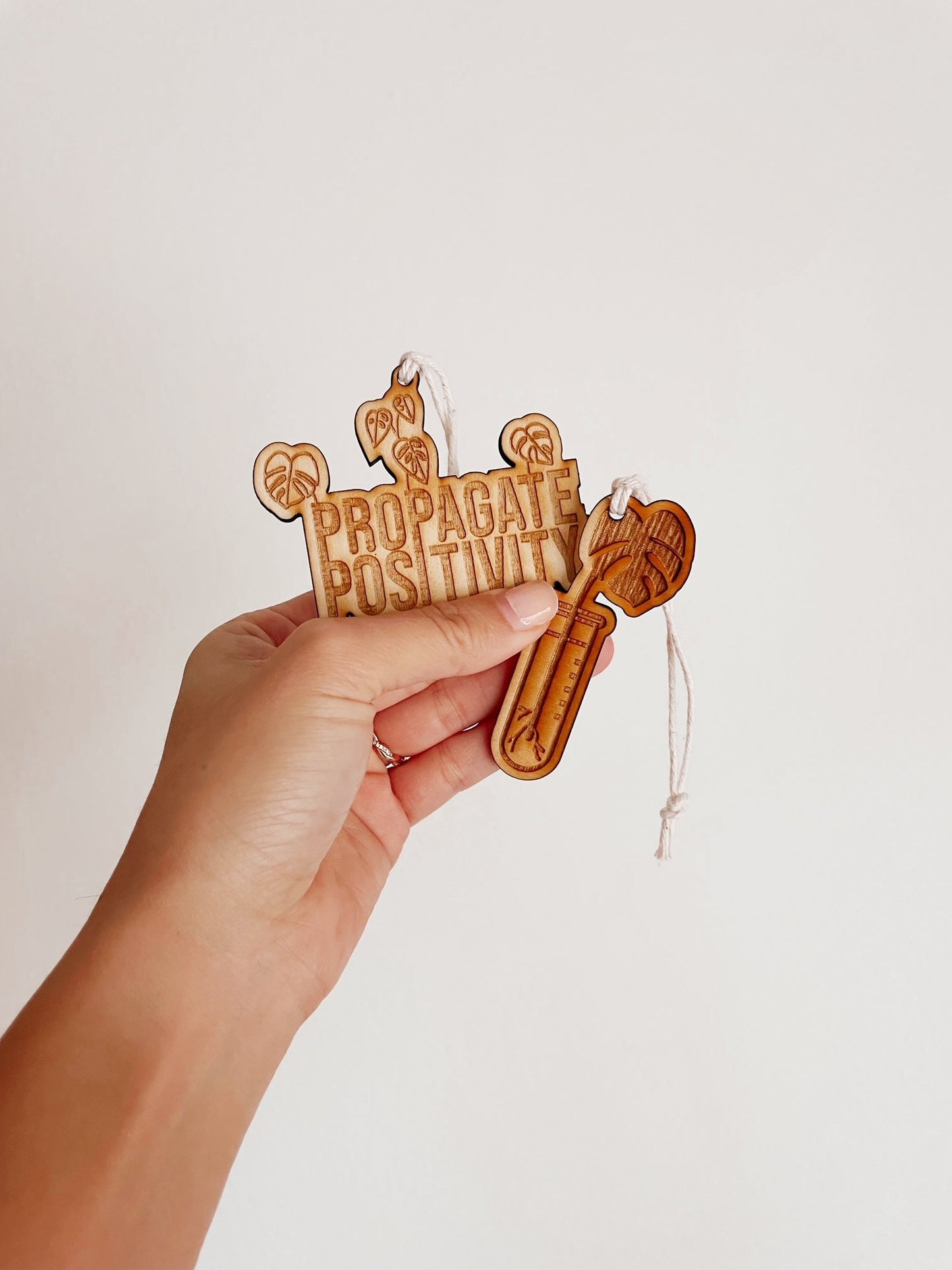 Houseplant Wishlist Envelope Ornament