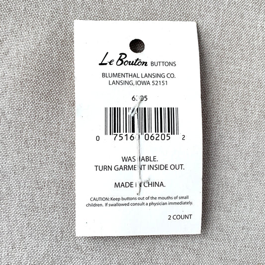 6205 Ladybug - Le Bouton - 2 Hole Button - Red
