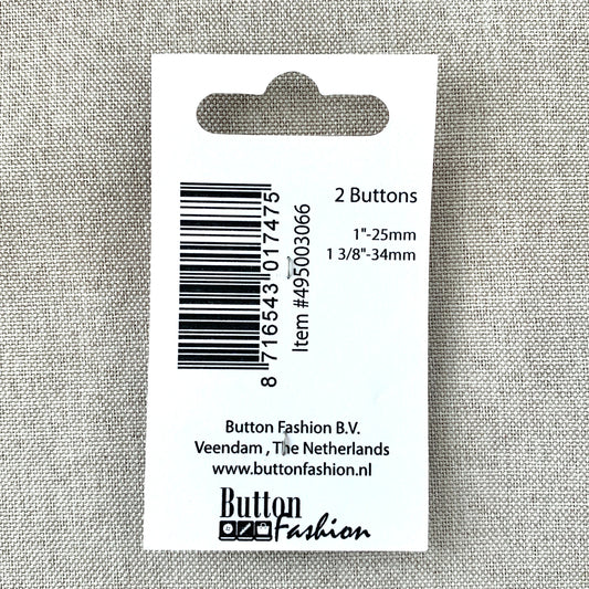 3066 - Coordinates - 2 Hole - Assorted Sizes - Black Pink Blue Yellow