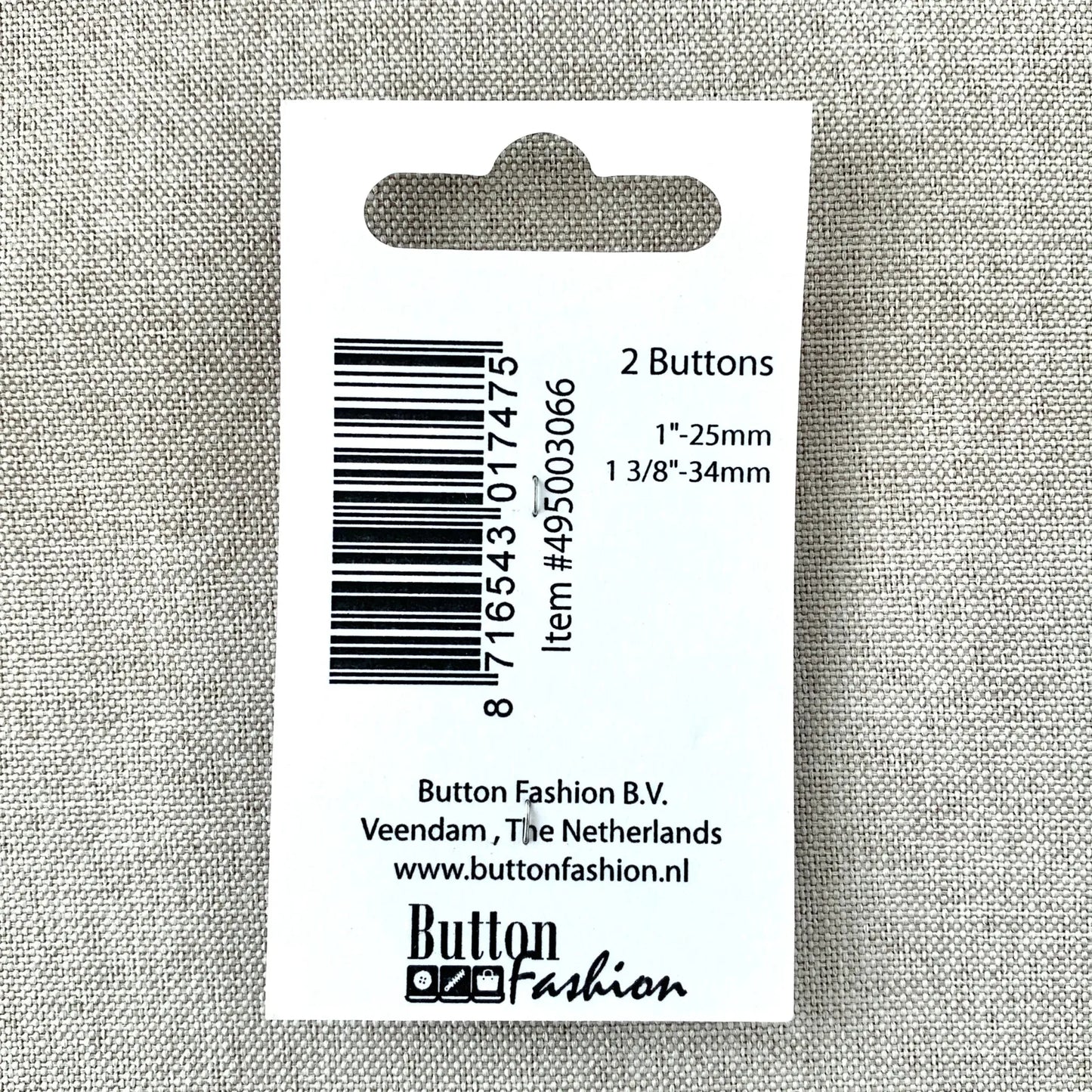 3066 - Coordinates - 2 Hole - Assorted Sizes - Black Pink Blue Yellow