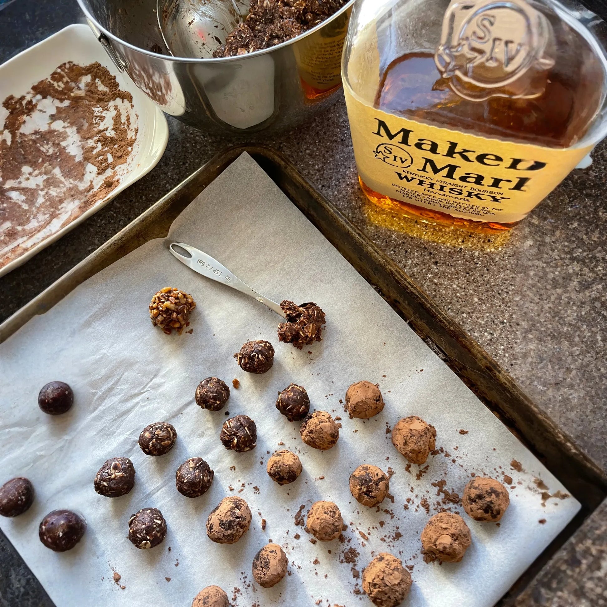 Old Fashioned Bourbon Balls