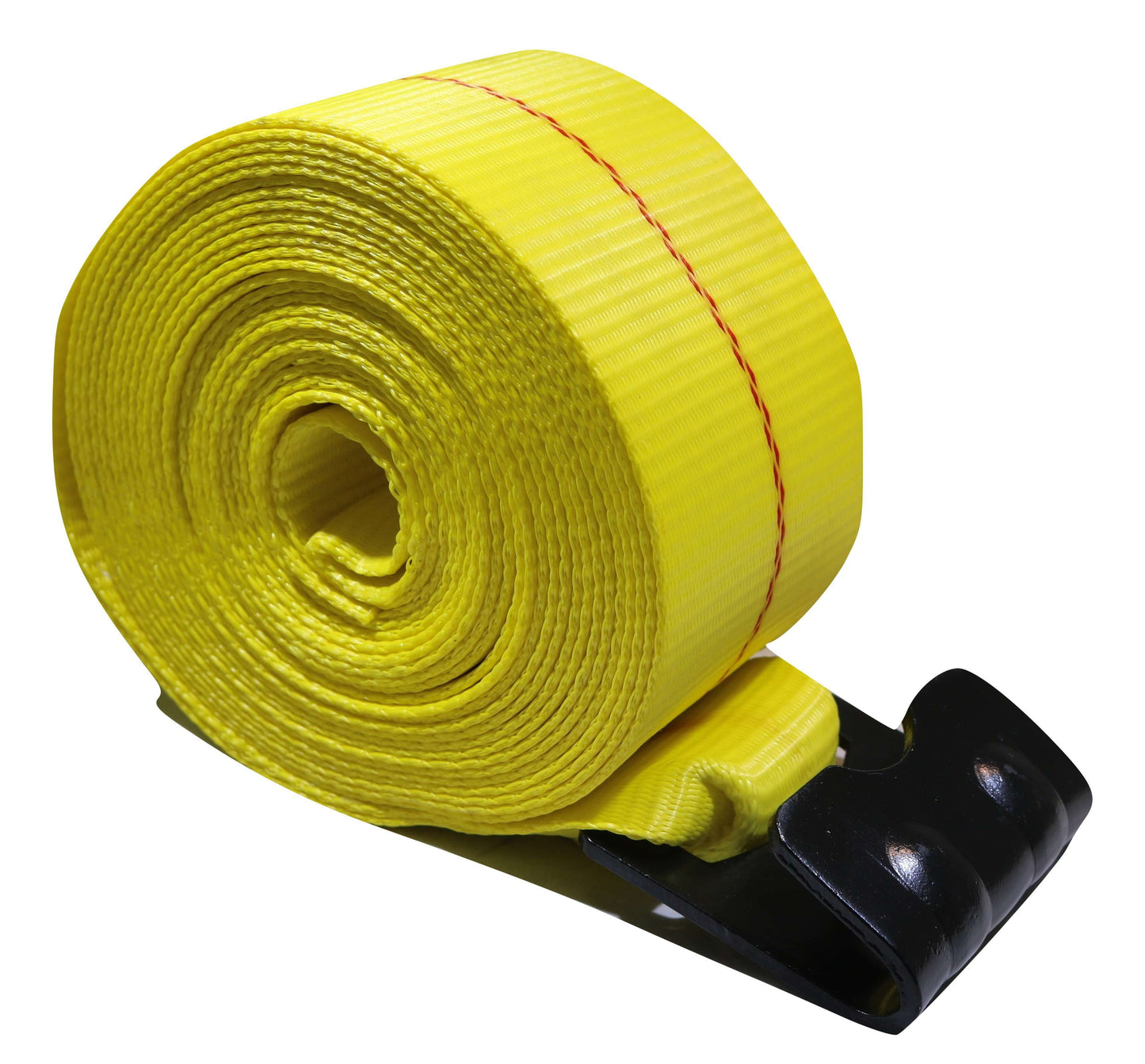 4" x 30 Ft Heavy Duty Ratchet Strap w/ Flat Hooks | 10 PACK