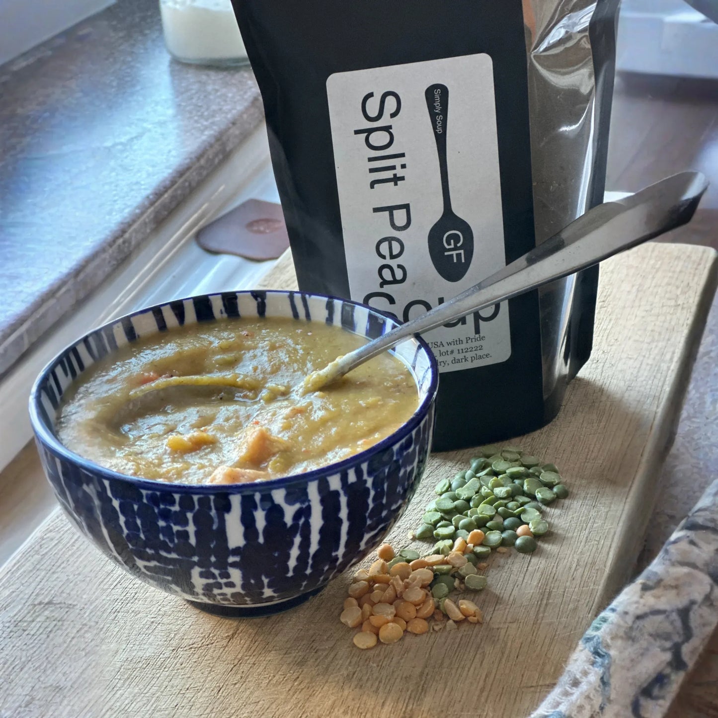 Simply Soup - Split Pea, Basic Bean, Lentil and Barley, and Portuguese Bean Soup