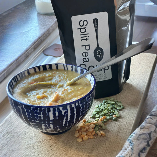 Simply Soup - Split Pea, Basic Bean, Lentil and Barley, and Portuguese Bean Soup
