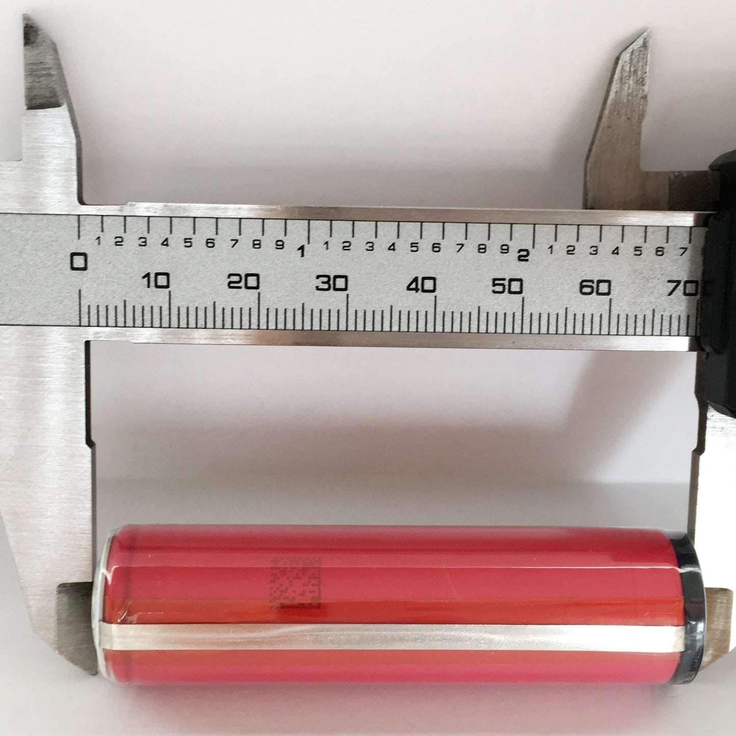 NCR18650GA Protected Button Top 18650 lithium cell; 5A, 3500 mAh