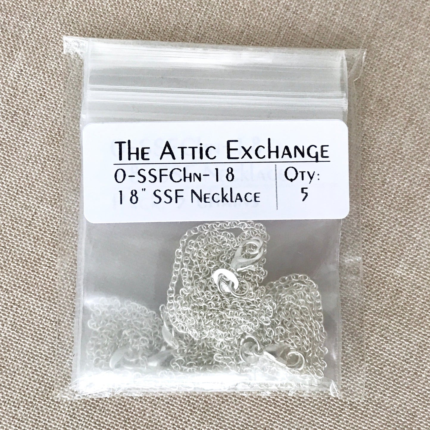 20" - 925 Sterling Silver Filled Necklace Chain - Dainty Fine - 20" - 20 Inch - Lobster Claw Clasp - .925 Stamped - Cable Chain