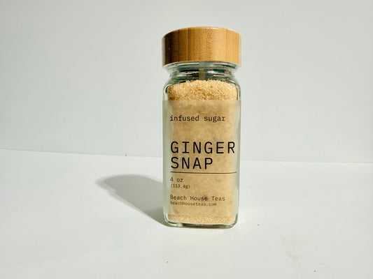 Ginger Snap infused artisan culinary sugar