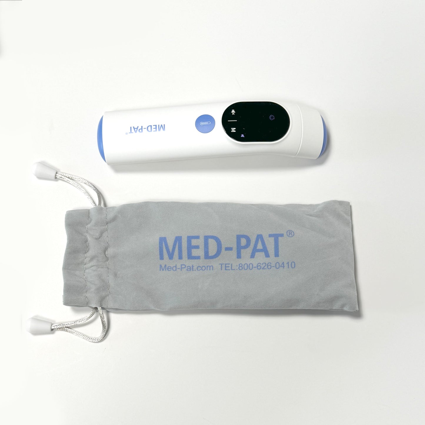 Med-Pat TH-1 Digital Infrared Thermometer | 4-in-1 Tympanic & Temporal Thermometer for Adults, Kids & Babies | Fast, Accurate & Easy