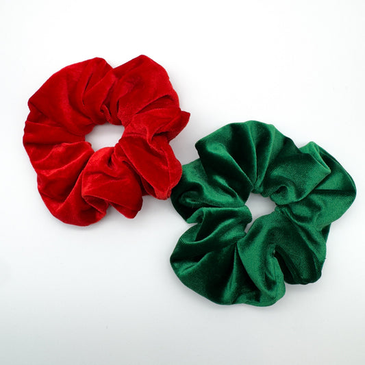 Christmas Velvet Scrunchie