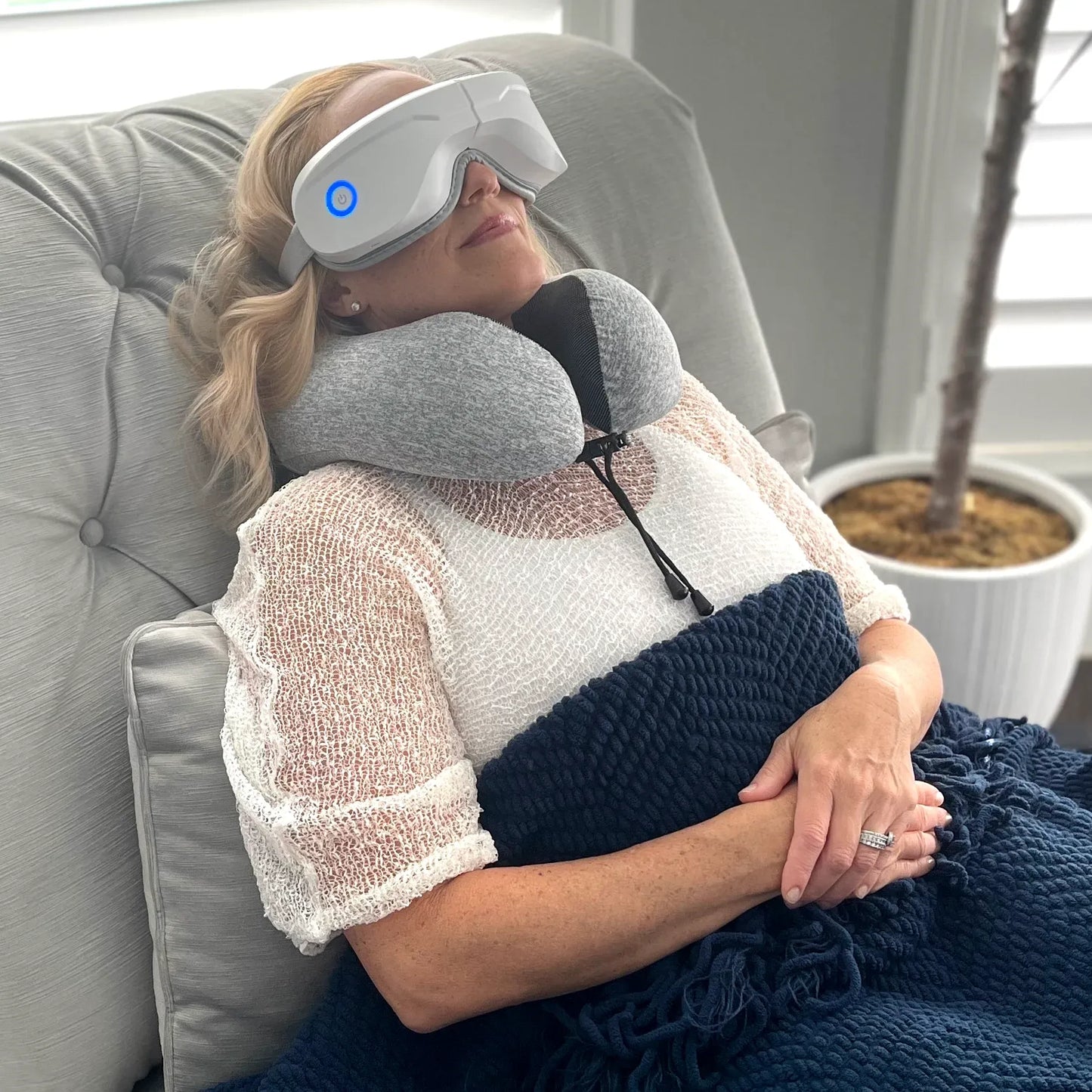 Memory Foam Travel Pillow