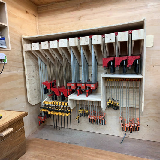 Plans for the Ultimate Clamp Rack
