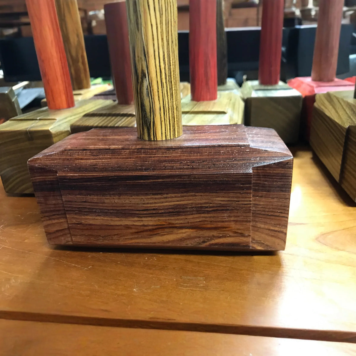 FULL SIZE -  Thor's Hammer Woodworking Mallet Mjolnir from Exotic Wood - 🆕 New Arrivals, All Products, Products from King's Fine Woodworking Inc - Little Red General Store