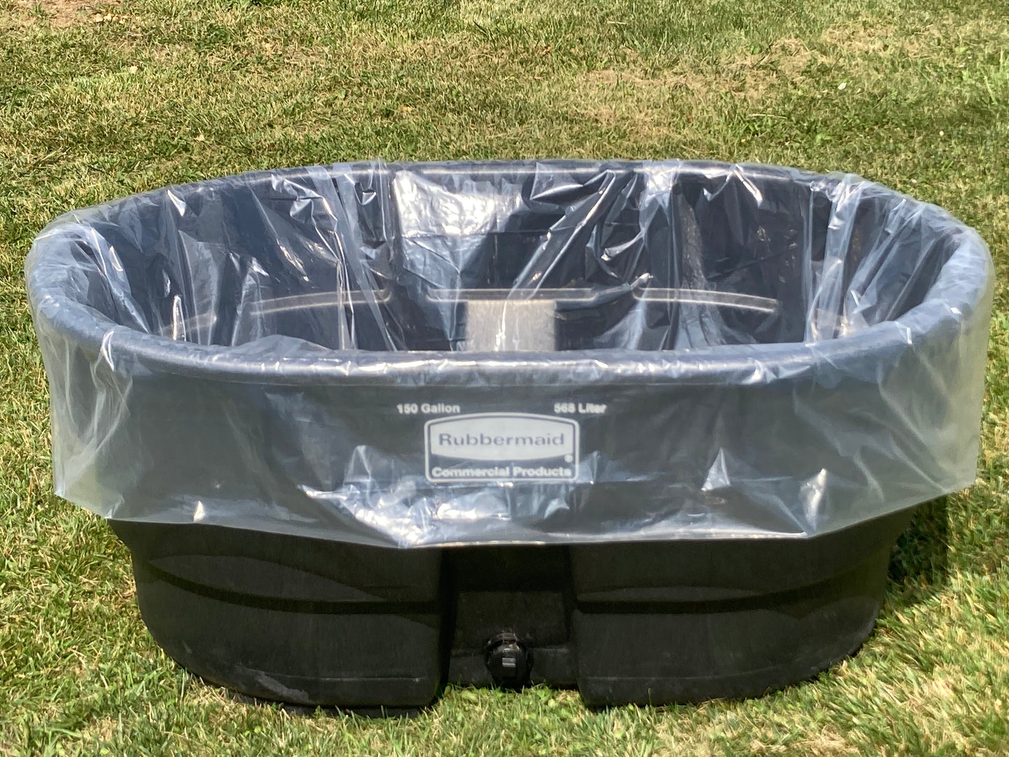 130gal (5 Liners / 2 Elastic Bands)
