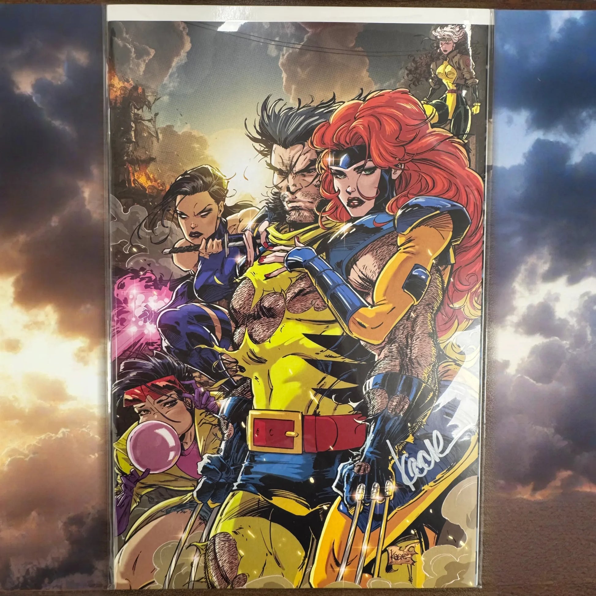 [Signed by Kaare Andrews] WOLVERINE 43 UNKNOWN COMICS KAARE ANDREWS EXCLUSIVE VIRGIN VAR [IN STOCK]
