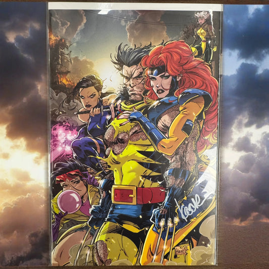 [Signed by Kaare Andrews] WOLVERINE 43 UNKNOWN COMICS KAARE ANDREWS EXCLUSIVE VIRGIN VAR [IN STOCK]