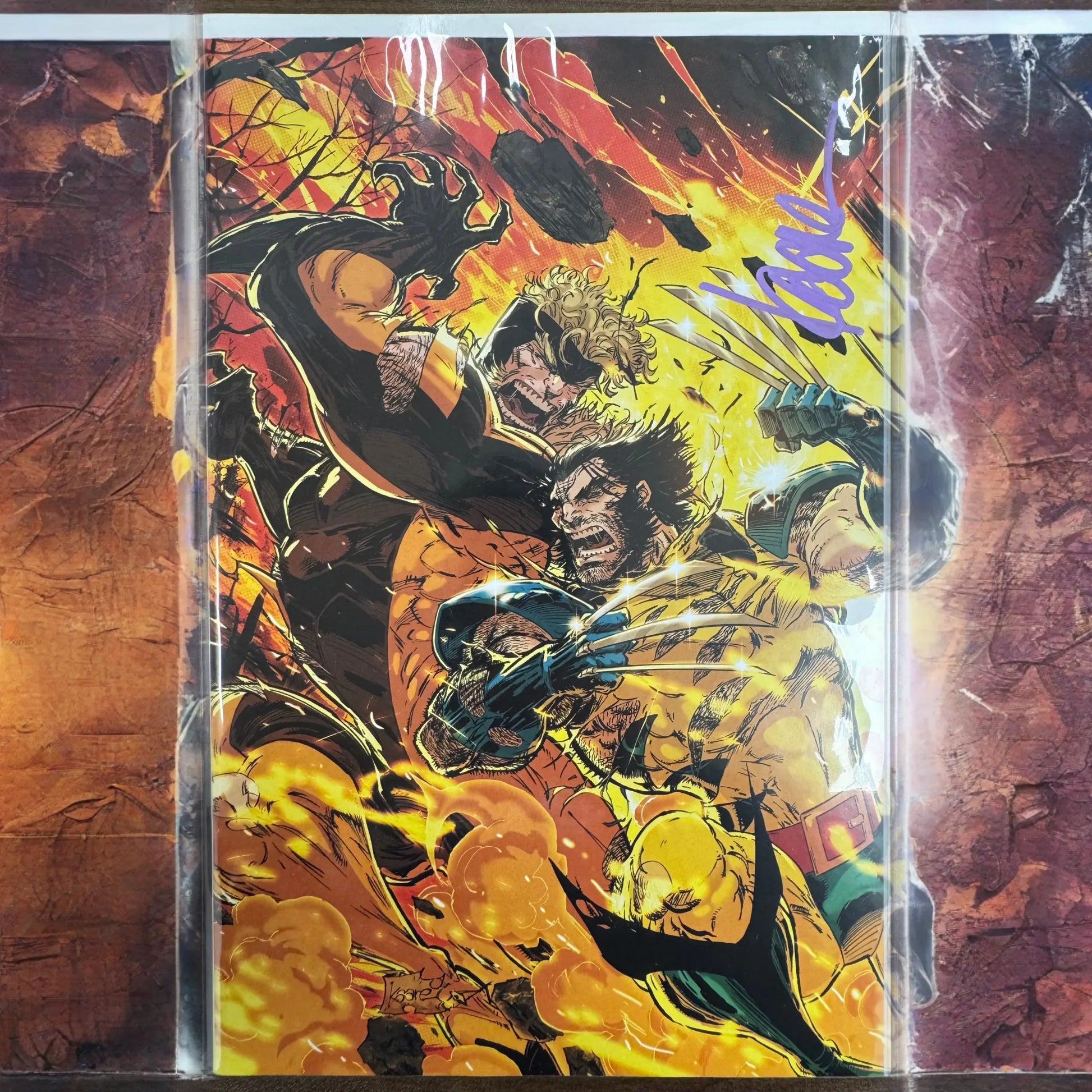 [Signed by Kaare Andrews] WOLVERINE 45 UNKNOWN COMICS KAARE ANDREWS EXCLUSIVE VIRGIN VAR [IN STOCK]