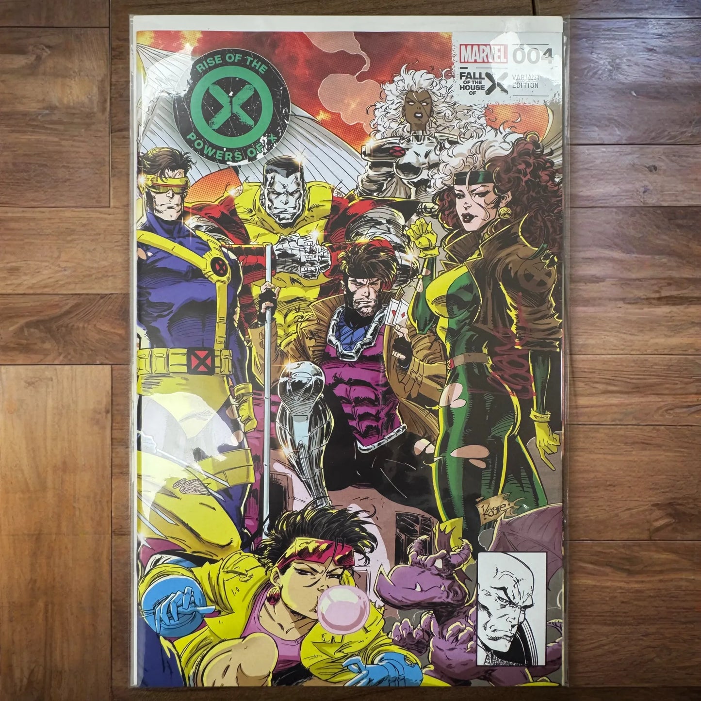 [Signed by Kaare Andrews] RISE OF THE POWERS OF X #4 UNKNOWN COMICS KAARE ANDREWS EXCLUSIVE VAR [FHX] [IN STOCK]