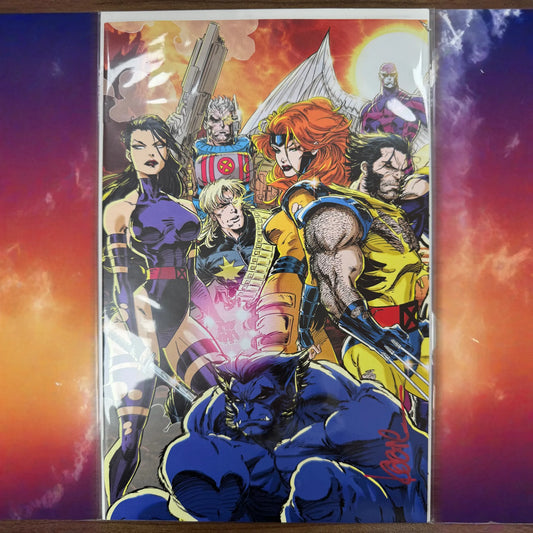 [Signed by Kaare Andrews] FALL OF THE HOUSE OF X #4 UNKNOWN COMICS KAARE ANDREWS EXCLUSIVE VIRGIN VAR [FHX] [IN STOCK]