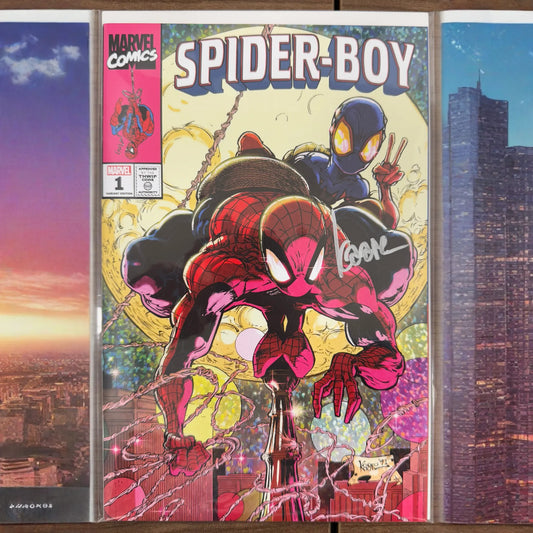 [Signed by Kaare Andrews] SPIDER-BOY #1 UNKNOWN COMICS KAARE ANDREWS EXCLUSIVE VAR [IN STOCK]