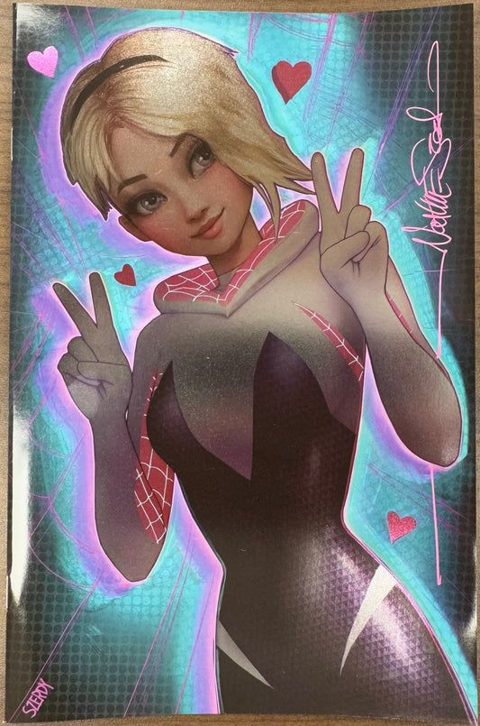 [Signed by Nathan Szerdy] [FOIL]  AMAZING SPIDER-MAN #29 UNKNOWN COMICS NATHAN SZERDY EXCLUSIVE VIRGIN VAR [IN STOCK]