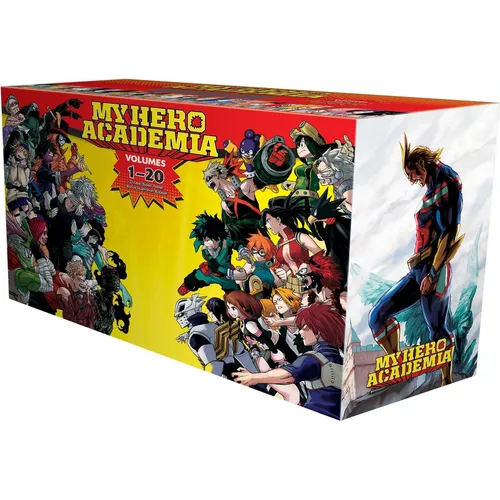 My Hero Academia Box Set 1: Includes Volumes 1-20 with Premium