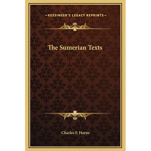 The Sumerian Texts
