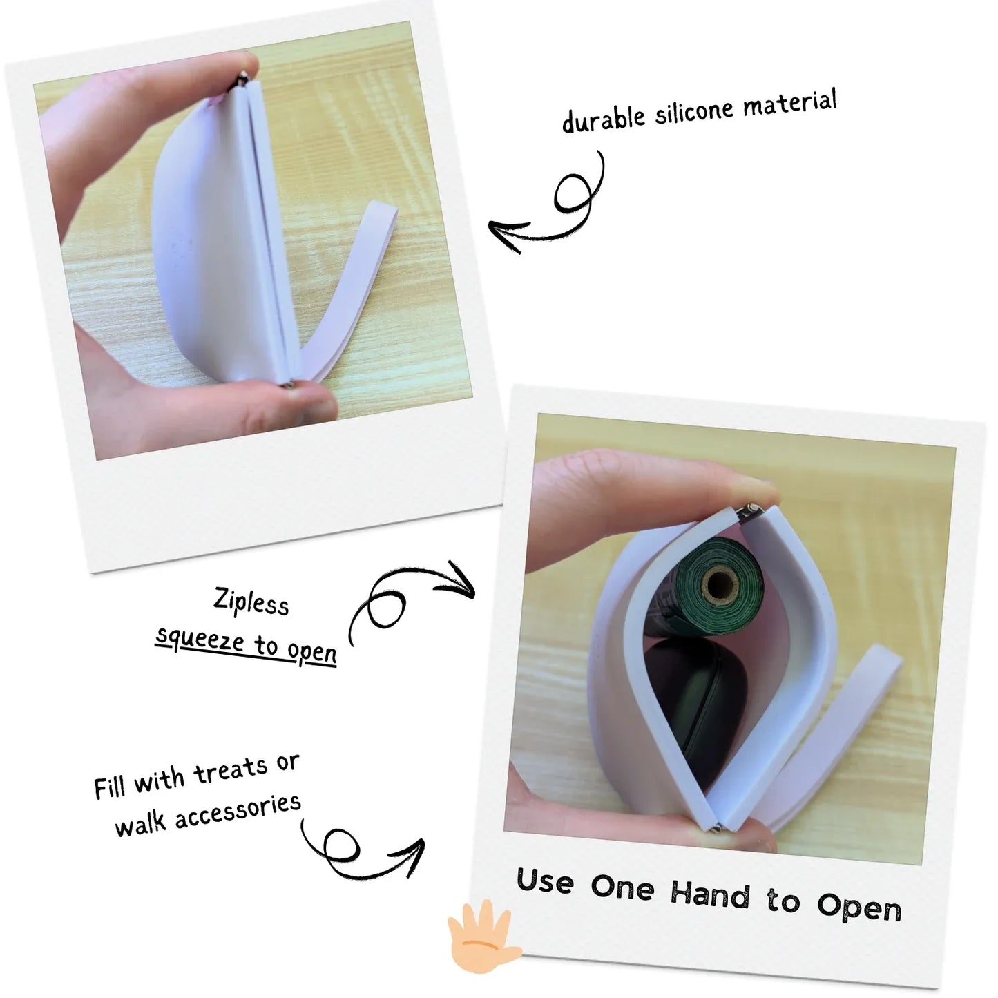 One-Hand Treat Training Pouch
