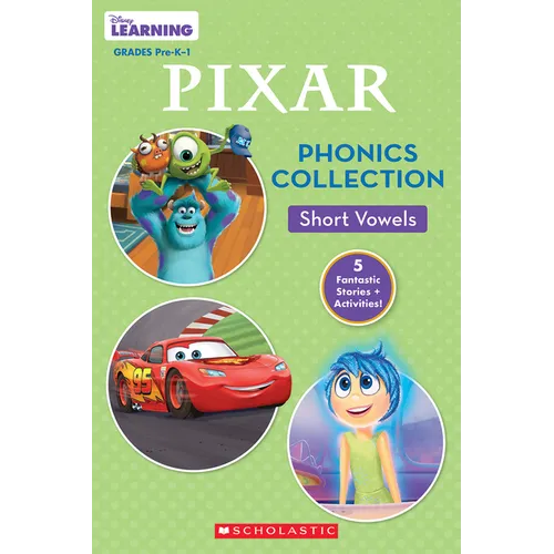 Disney Pixar Phonics Collection: Short Vowels (Disney Learning: Bind-Up)