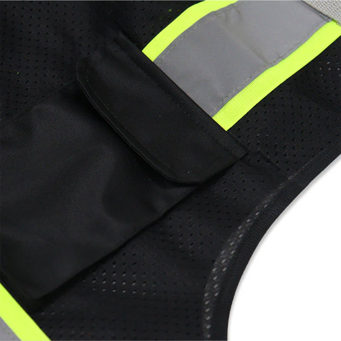 Multi-Pocket High Visibility Safety Vest – Durable and Reflective with 4 Pockets