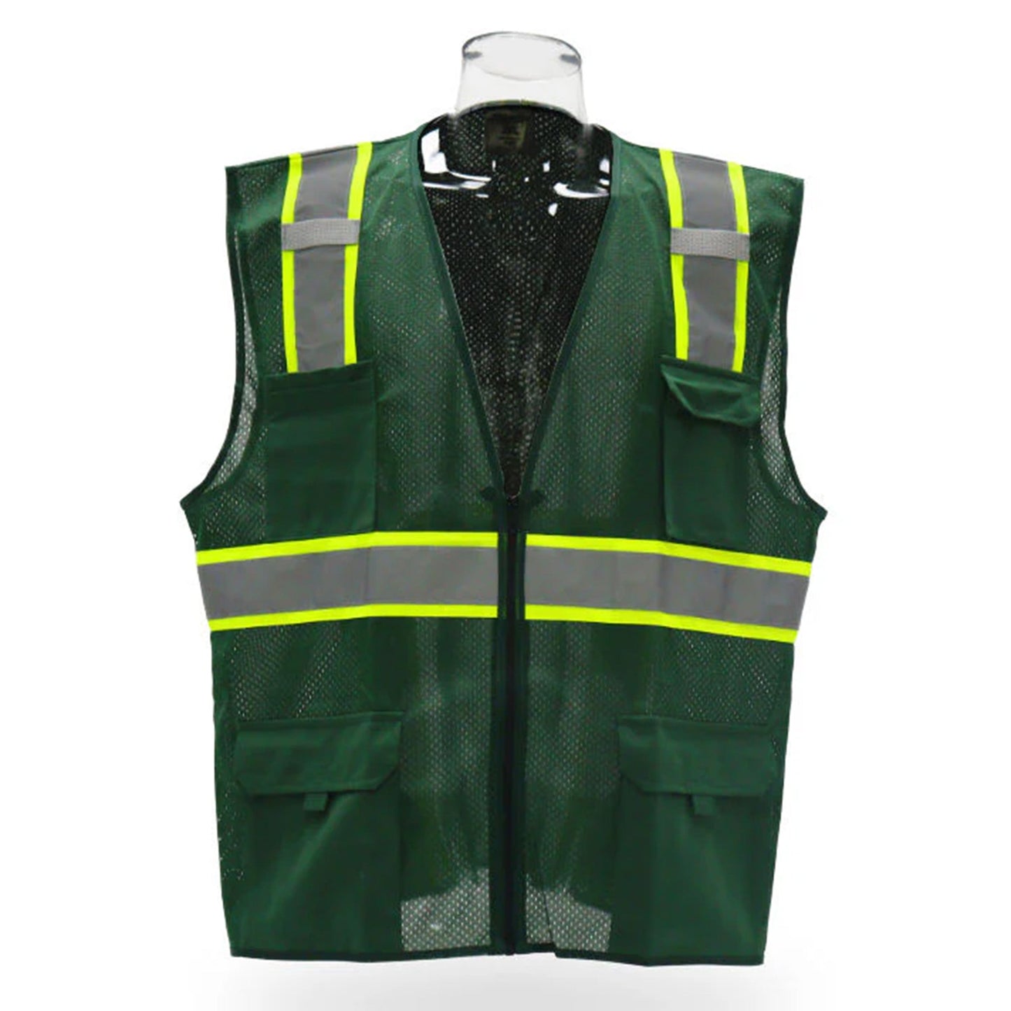 Multi-Pocket Safety Vest – Durable and Reflective with 4 Pockets