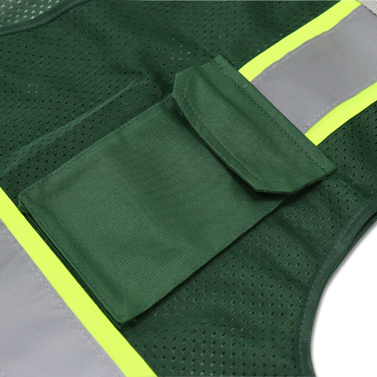 Multi-Pocket Safety Vest – Durable and Reflective with 4 Pockets