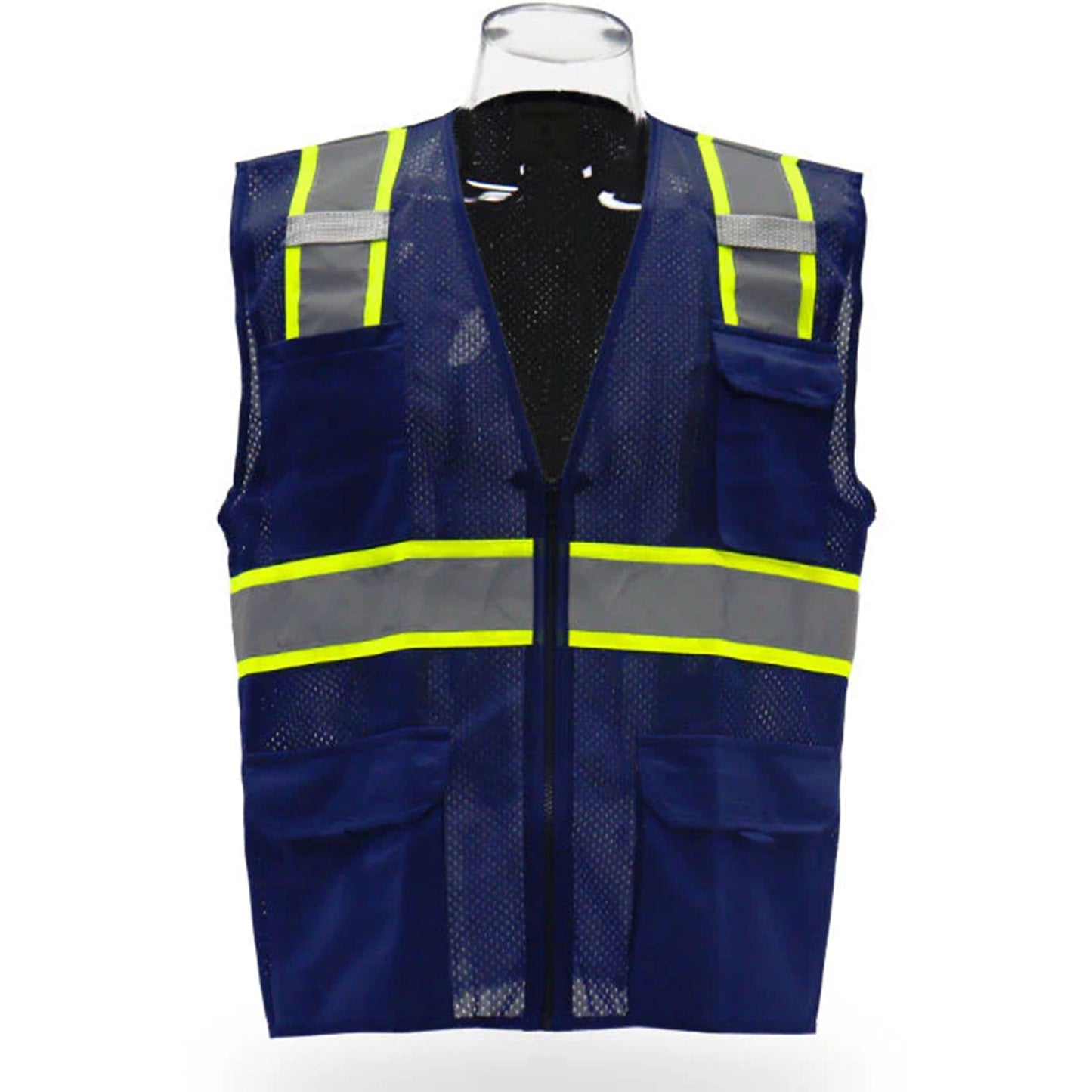 Multi-Pocket High Visibility Safety Vest – Durable and Reflective with 4 Pockets