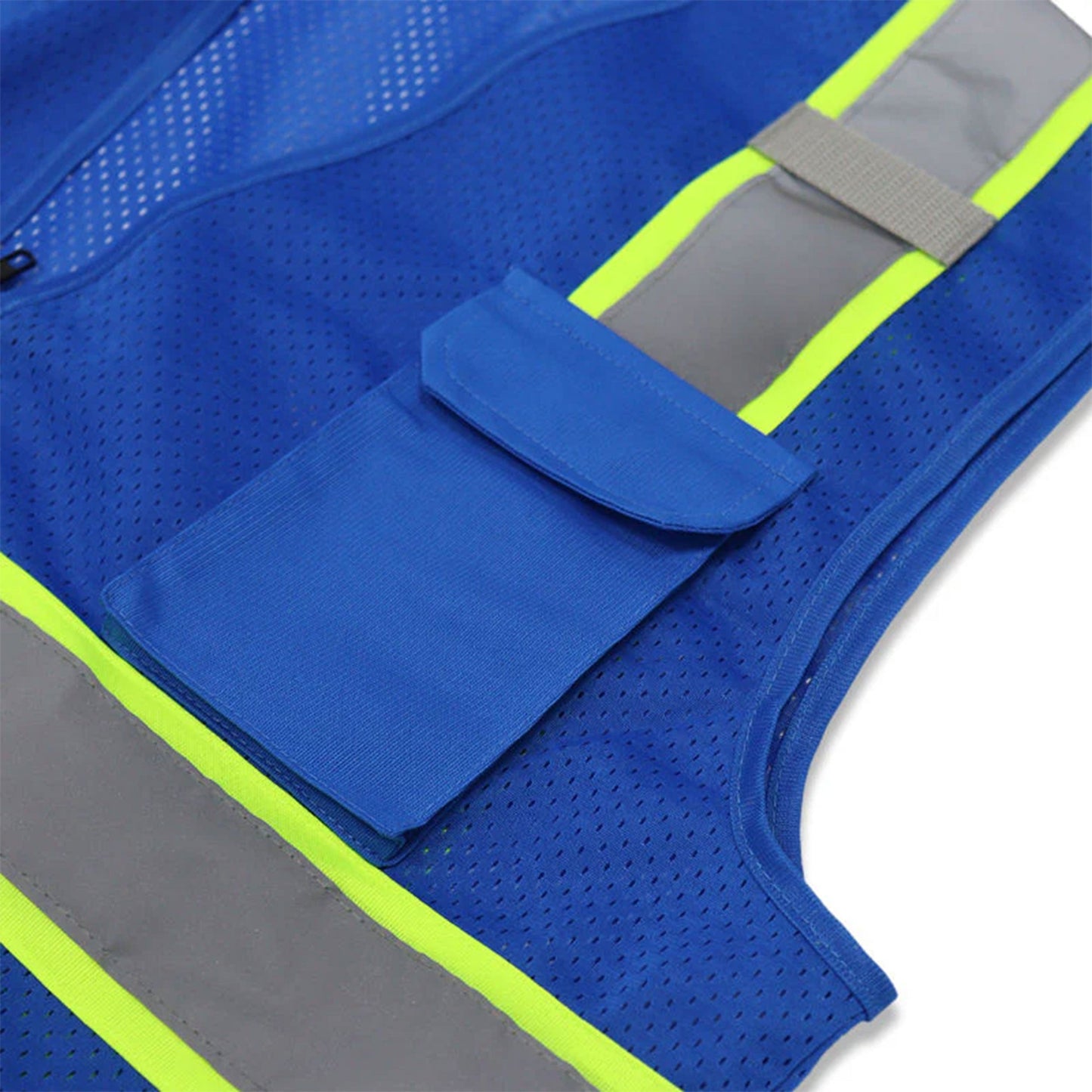 Multi-Pocket Safety Vest – Durable and Reflective with 4 Pockets