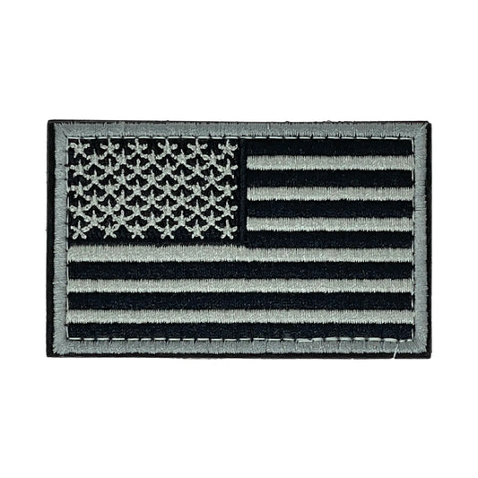 Tactical USA Flag Patch with Detachable Backing