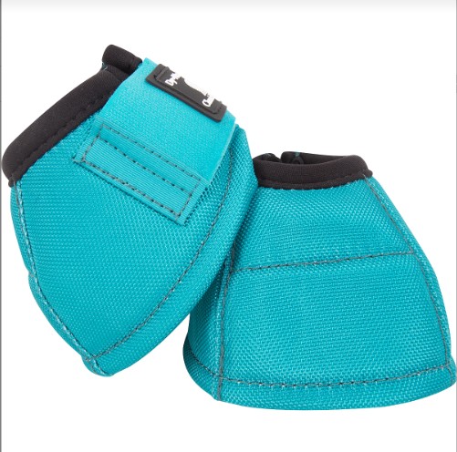 CLASSIC EQUINE BELL BOOT - AQUA - MEDIUM